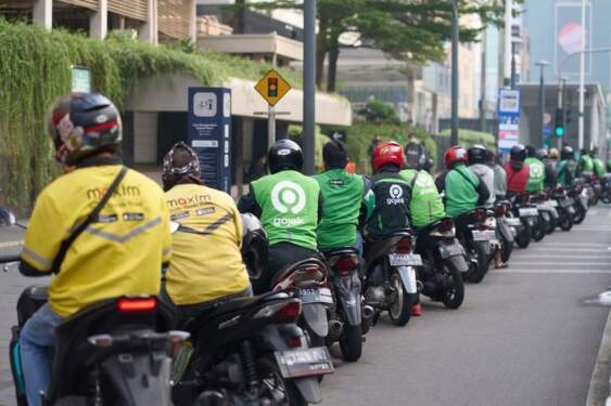 Foto: Pengemudi Ojol.
