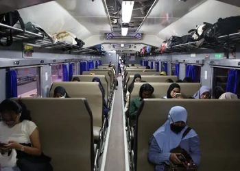 Tiket KA Jarak Jauh telah terjual pada masa angkutan Lebaran mencapai 101.460 tiket.(Dok:KAI Divre I SU)