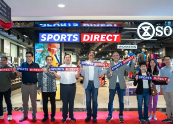 Foto: PT Map Aktif Adiperkasa Tbk Buka Gerai Sports Direct di Medan 3