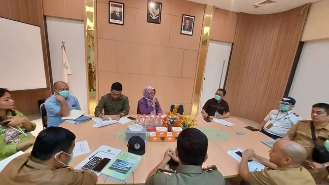 Pertemuan Komisi IV DPRD Kota Medan dan sejumlah OPD Pemko Medan dengan perwakilan manajemen RSU Mitra Sejati di gedung RS, Jalan Abdul Haris Nasution, Medan.(Istimewa)