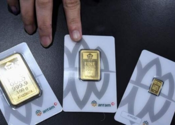 Harga Emas Meroket, Tembus Rp 1,702 Juta