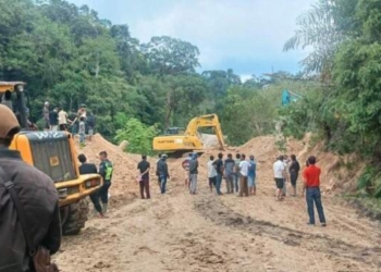 Gempa Bumi, Jalinsum Tarutung – Sipirok Lumpuh Total