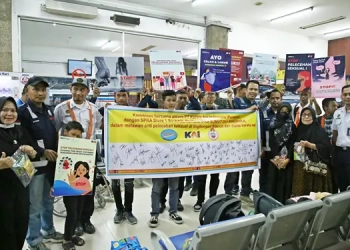 Foto: KAI Sumut dan IPKA Sumut Bersinergi Sosialisasi Anti Pelecehan Seksual di Stasiun 1