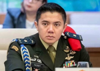 Sekretaris Kabinet Teddy Indra Wijaya Naik Pangkat Jadi Letkol