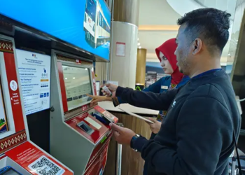 PT Railink Medan menyiapkan sebanyak 346.192 tiket kereta api bandara untuk angkutan libur lebaran 2025.(Dok: KAI Bandara)