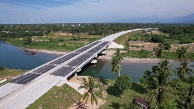 Tiga ruas Tol Trans Sumatera dibuka gratis 24 Maret hingga 10 April.