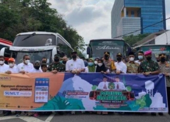 Pemko Medan Gelontorkan Rp 3,3 M Mudik Gratis, Rp 1 M untuk Kaos
