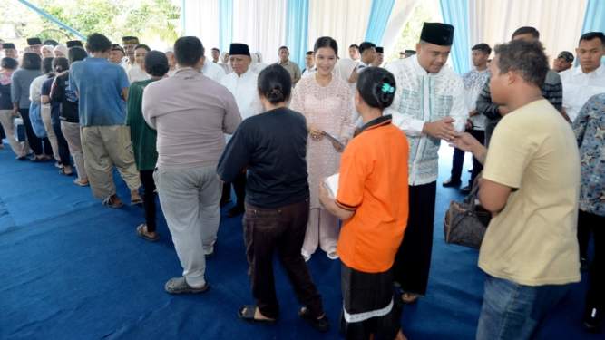 Foto: Gubernur Sumut gelar open house Hari Raya Idul Fitri 1446 Hijriah.