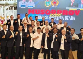Hatunggal Siregar Terpilih Jadi Ketua Umum KONI Sumut