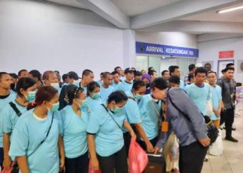 Malaysia Pulangkan 96 Pekerja Migran Indonesia