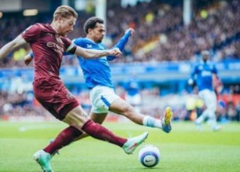 Manchester City Bungkam Tuan Rumah Everton