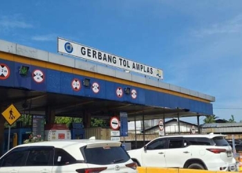 3 Laka Lantas di Tol Belmera saat Lebaran