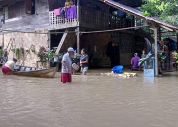 Puluhan Rumah di Serbelawan SimalungunTerendam Banjir