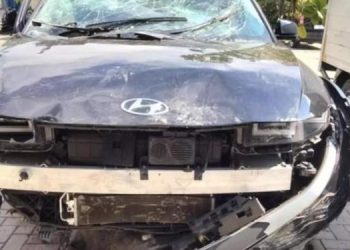 Seruduk 23 Motor, Pengemudi Ioniq 5 Sempat Dikeroyok