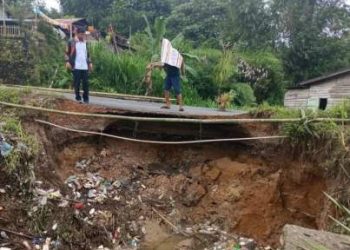 Jalan Sidikalang–Bunturaja Terancam Putus
