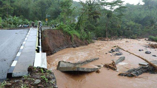 Foto: Ilustrasi banjir bandang.