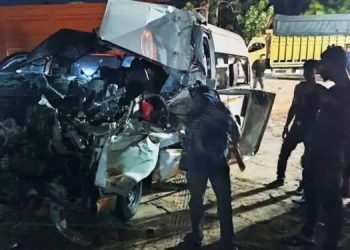 Minibus Hantam Truk di Aceh Timur, 1 Tewas-10 Luka