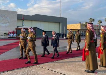 2 Pesawat Tempur Kawal Prabowo di Yordania