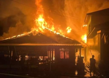Lebaran Kedua, Rumah di Medan Denai Terbakar