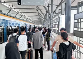 PT Railink sebagai operator KA Bandara di Medan dan Yogyakarta mencatat sebanyak 416.584 ribu masyarakat menggunakan layanan Kereta Api Bandara selama masa angkutan lebaran 2025.(Dok:KAI Bandara)