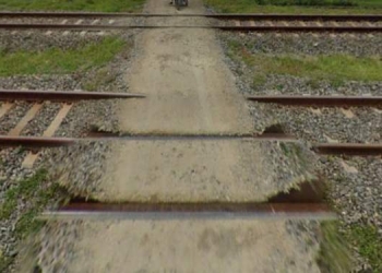 Ngeri! Mr X di Asahan Tewas Ditabrak Kereta Api