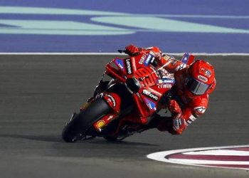 Sempat Ditabrak, Marc Marquez Juara MotoGP Qatar