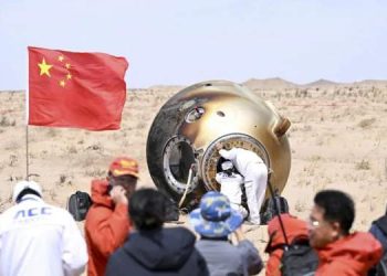 Astronot Tiongkok Mendarat di Bumi, Semua Sehat