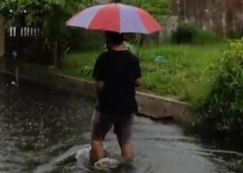 Hujan Deras, Beberapa Wilayah Medan Direndam Banjir