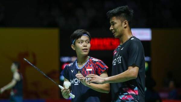 Foto: Dejan/Fadia bakal berebut gelar menghadapi Jafar/Felisha di final Taiwan Open 2025.