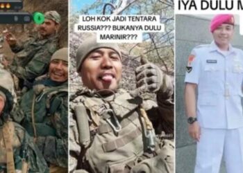 Viral! Marinir TNI AL Berseragam Tentara Rusia