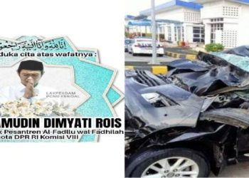 Kecelakaan di Tol, Anggota DPR Gus Alam Meninggal Dunia