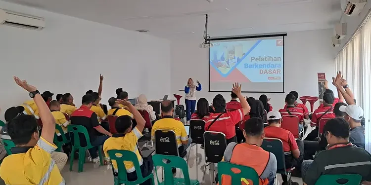 Momen istimewa perayaan Hari Keselamatan Dunia (World Safety Day) 2025 diperlihatkan PT Indako Trading Coy.(Ist)