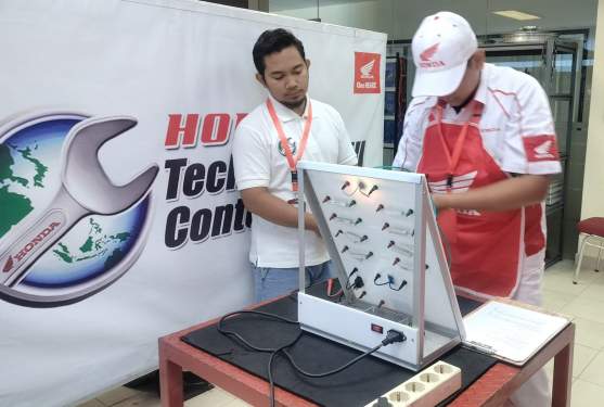 Foto: PT Indako Trading Coy senantiasa memerkuat semangat sinergi bagi negeri melalui aktivitas bertajuk “Astra Honda Technical Skill Contest 2025 Regional Sumut“ pada 30 April 2025 bertempat di Indako Development Center di Jl. H. Adam Malik Medan.(Ist)