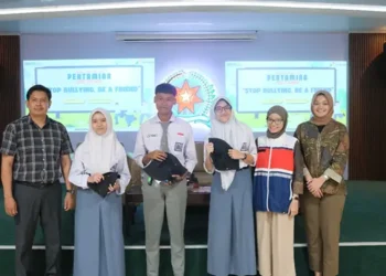 Pertamina Patra Niaga Regional Sumbagut menggelar Pertamina Goes to School di SMA Panca Budi, Medan, Rabu (7/5).(Dok:Pertamina Sumbagut)