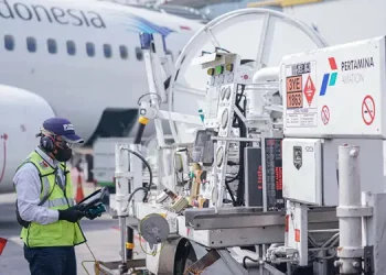 PT Pertamina Patra Niaga Regional Sumbagut memastikan distribusi dan stok Avtur untuk mendukung penerbangan haji 2025 dalam kondisi aman di bandara embarkasi haji.(Dok:Pertamina Sumbagut)