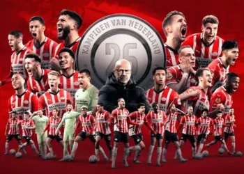 Foto: PSV Eindhoven Juara Liga Belanda 10
