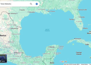 Ganti Nama Teluk Meksiko, Google Digugat