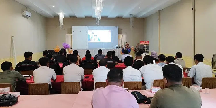PT Indako Trading Coy menghadirkan aktivitas edukasi keselamatan berkendara (safety riding) yang berkesinambungan ke berbagai kalangan masyarakat.(Istimewa)