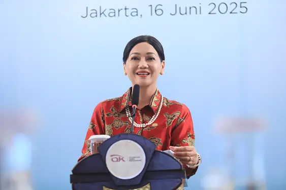 Foto: Kepala Eksekutif Pengawas Perilaku Pelaku Usaha Jasa Keuangan, Edukasi, dan Pelindungan Konsumen OJK Friderica Widyasari Dewi.(Dok:OJK)