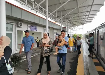 Foto: KAI Divre I SU Catat Lonjakan Penumpang Selama Libur Panjang 2