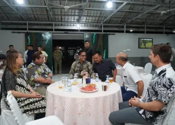 Foto: Rico Waas Apresiasi Latma USAF dan TNI AU di Lanud Soewondo Medan 5