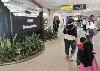 Jumlah penumpang secara keseluruhan di Divre I Sumut pada Kamis (5/6) yaitu sebanyak 9.141 penumpang.(Dok:KAI Divre I SU)