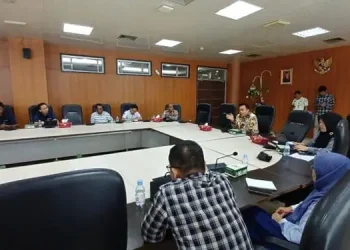 Foto: Akses Jalan di Depan Pintu Tol Bandar Selamat Resmi Ditutup 1