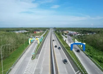 Ruas tol Medan-Kualanamu-Tebing Tinggi. (Foto: Jasamarga Nusantara Tollroad Regional Division