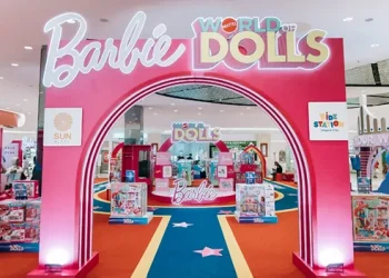 SUN Plaza juga bekerja sama dengan Mattel menghadirkan “Barbie World of Dolls” dari tanggal 7 Juni hingga 6 Juli 2025 di West Atrium LG.(Ist)