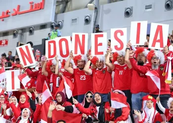 Suporter Indonesia.(Foto: ANTARA FOTO/HO-PSSI/mrh/foc.)