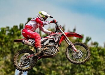 Foto: Double Podium, Arsenio dan CRF250R Melesat Kencang di Kejurnas Motocross Magelang 5