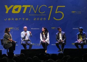 Acara Young On Top National Conference (YOTC) ke-15 di Balai Kartini, Jakarta beberapa waktu lalu.(Dok:PGN)