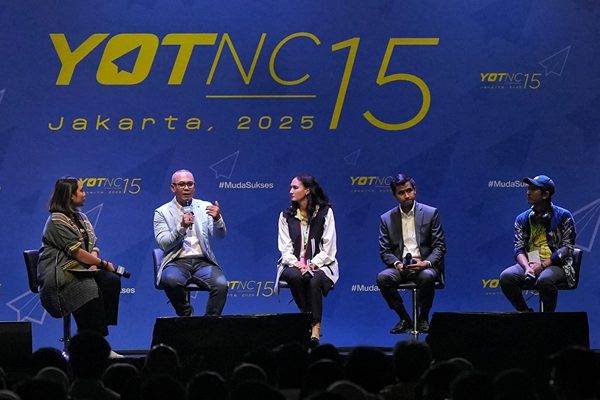 Foto: Acara Young On Top National Conference (YOTC) ke-15 di Balai Kartini, Jakarta beberapa waktu lalu.(Dok:PGN)
