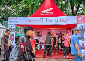 PT Indako Trading Coy selaku main dealer Honda di wilayah Sumatera Utara melalui aktivitas exhibition istimewa bertajuk “ Honda AT Family Day “ yang berlangsung pada 12 -13 Juli 2025 di Lapangan Benteng Medan.